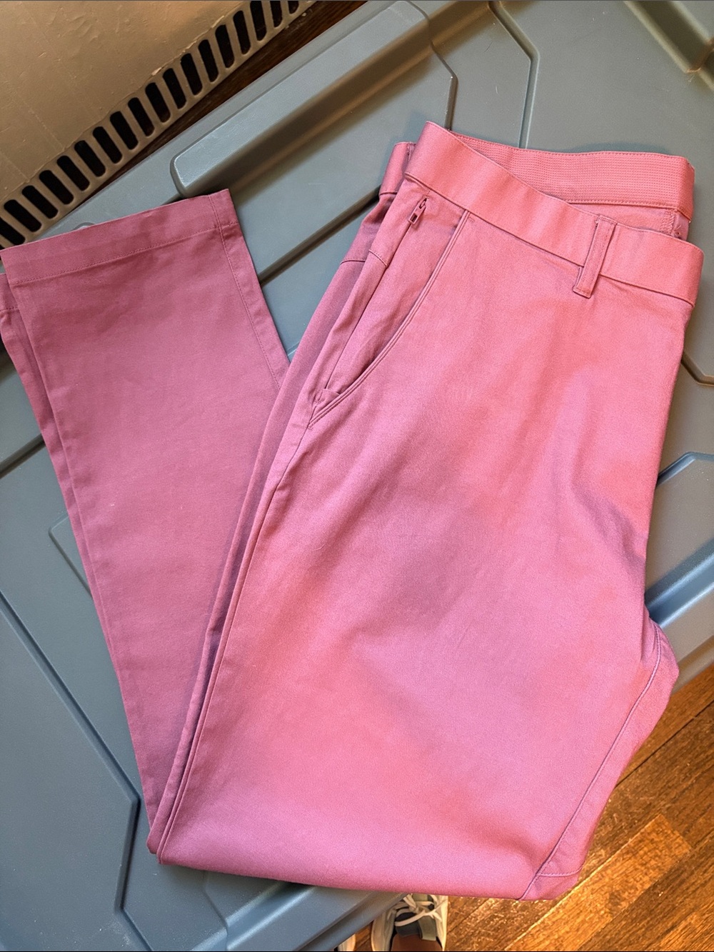 Fabletics Rose Pink Chino Pants